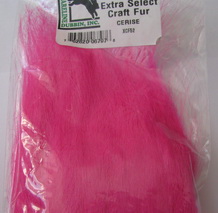 craft fur extra select Cerise Hareline
